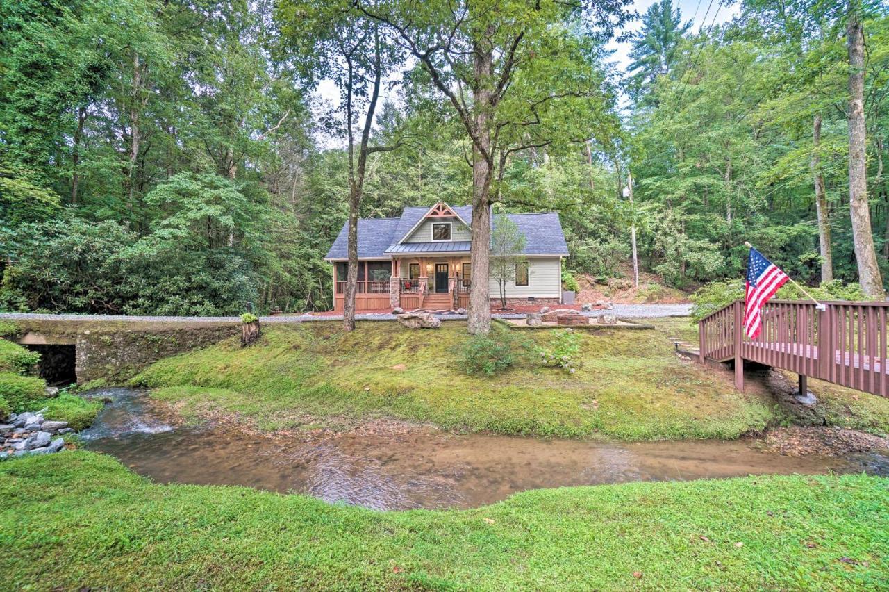 Hootenanny At Horton Creek Creekside Escape! Helen Luaran gambar